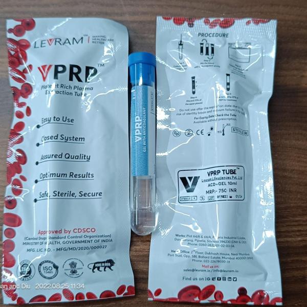PRP Tube with ACD Gel