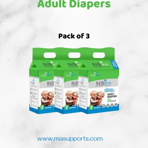 Adult Diapers- Pack of 3